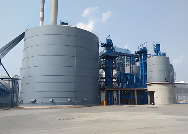 龙口1万吨钢板仓